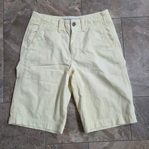 American Eagle Outfitters Longboard Yellow Chino Shorts Women's Size 28‎